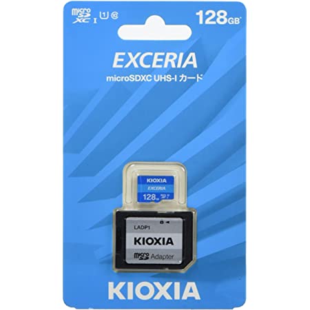KIOXIA(キオクシア) 旧東芝メモリ microSDXCカード 128GB UHS-I U3 V30 Class10 (最大読出速度100MB/s) Nintendo Switch動作確認済 国内正規品 5年保証 Amazon.co.jpモデル KLMPA128G
