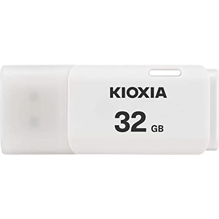KIOXIA(キオクシア) 旧東芝メモリ USBフラッシュメモリ 32GB USB2.0 日本製 国内正規品 Amazon.co.jpモデル KLU202A032GW
