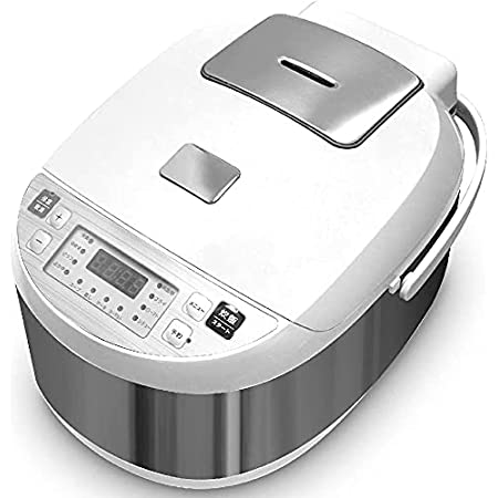 アイリスオーヤマ 炊飯器 5.5合 マイコン式 40銘柄炊き分け機能 極厚火釜 玄米 2020年モデル ホワイト RC-ME50-W