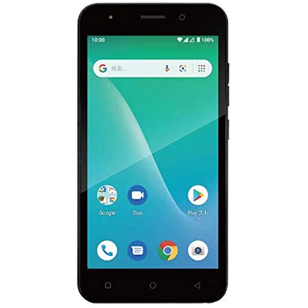 JENESIS ADP-503G/BK Android10.0（Go Edition）ブラック 5インチ スマートフォン