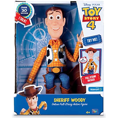 トイストーリー おしゃべり ウッディ ３０以上のフレーズを話すよ トーキング フィギュア 人形 おもちゃ ドール ［並行輸入品］ Disney Pixar Toy Story Woody Talking Action Figure