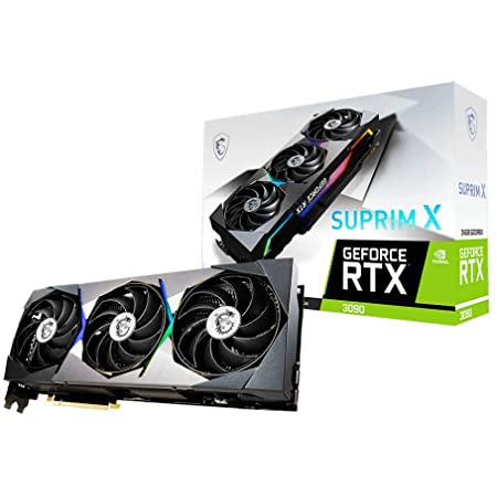 ASUSTek NVIDIA GeForce RTX 3090 搭載 トリプルファンモデル 24G ROG-STRIX-RTX3090-O24G-WHITE