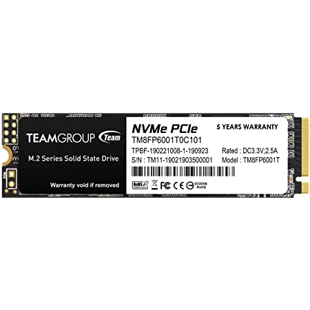 Crucial クルーシャル P2シリーズ 1TB(1000GB) 3D NAND NVMe PCIe M.2 SSD CT1000P2SSD8【5年保証】 [並行輸入品]