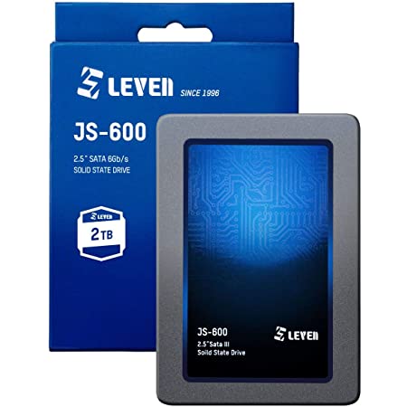 LEVEN 内蔵 2.5インチ SSD/SSD 2TB / SATA3.0 6Gbps / 3年保証 / (JS600SSD2TB)