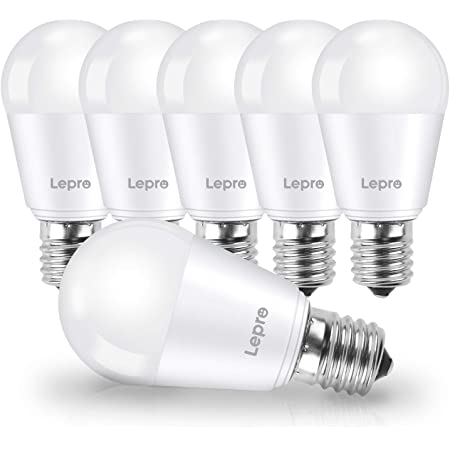 （レップセン）REPSN LED電球 9W電球 60W形相当 昼白色 3000K 口金直径26mm 照明ランプ 一般電球 E26 広配光タイプ 密閉器具対応 6個入り (9W, 昼白色)