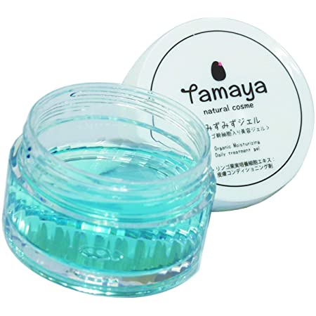 Tamaya みずみずジェル リンゴ幹細胞入り オールインワンジェル 高保湿 オーガニック 無添加 乾燥肌 敏感肌 日本製 (45g) 男女兼用 シェアコス