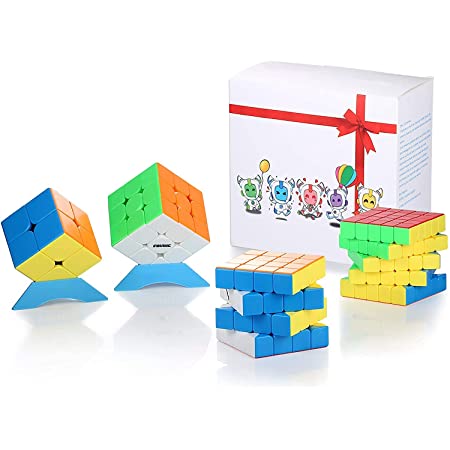 XMD 磁石キューブ 魔方 立体パズル【磁石内蔵】 ポップ防止 マグネットパズル マグネットブロック Magnetic Magic Cube (2×2,、3×3,、4×4,、5×5)