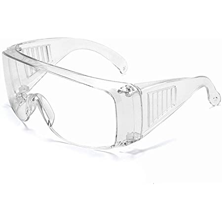 メガネ 保護 眼鏡の上から掛けれるゴーグル 曇り止める ウイルス・菌 飛沫 花粉 眼鏡