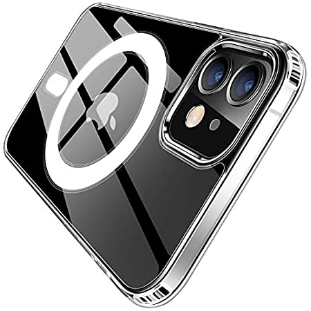TORRAS iPhone 12 mini 用 ケース Mag-Safe対応 マグネット搭載 極薄 超軽 マット感 マグセーフ 適用カバー 画面レンズ保護 Qi充電対応 耐衝撃 指紋防止 5.4インチ アイフォン12 ミニ 用 ケース マット・ブラック