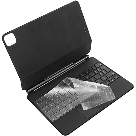 iPad Pro Magic Keyboard TPU材質 キーボードカバー (対応 英語Europe配列 11 インチ) / 保護カバー キースキン キーボード シート 対応 4th iPad Air (new release) / 2nd 2020年モデル / 1st 2018年モデル Apple iPad Magic Keyboard 高い透明感 防水防塵カバー