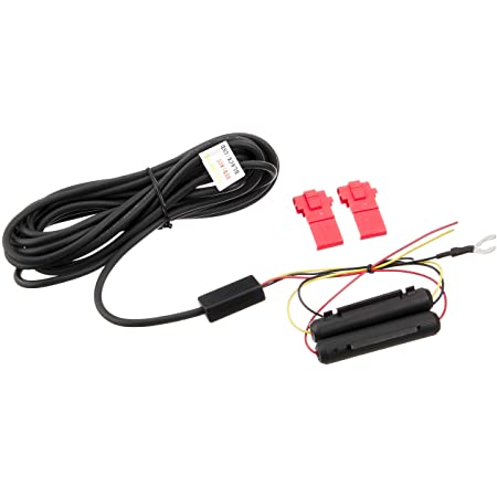 Twinbasto コムテックドライブレコーダー用 駐車監視用直接配線コード hdrop-14代用品 駐車監視ケーブル 長さ4m ACC電源線 常時電源線 12V/24V対応