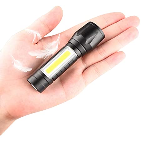 led 懐中電灯 小型 軍用 強力 超高輝度 ズーム式 ledライト USB充電式 ハンディライト ミニ 軽量 明るい 防水 防災 地震 停電対策 携帯に充電が可能