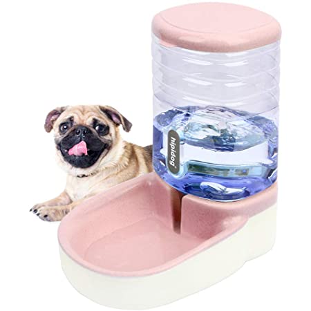 DOGNESS ペット自動給水器 猫 犬 水飲み器 2L大容量 循環式給水器 多重濾過 みずのみ器 自動パワーオフ スマートLEDライト付き USB電源ケーブル ホワイト
