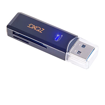 ダダンドール :DXQZ USB-A USB 3.1 Super Speed カードリーダー (SD/SDHC UHS-I/SDXC UHS-I/microSDXC UHS-I) Windows macOS 国内メーカー DDSDRW002シリーズ