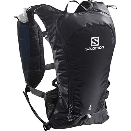 ProCase ハイドレーションバッグ、2L 軽量 給水袋 MOLLEシステム、水分補給 通気、チェスト・ウェストベルト 登山 ランニング 自転車 ハイキングに適用 –ブラック