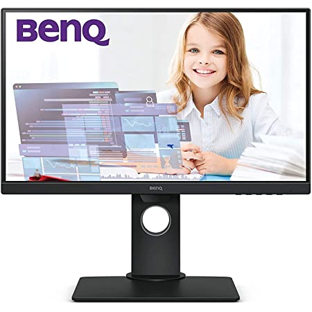 BenQ 23.8型アイケアモニター EW2480（IPS/フルHD/HDR スピーカー/5ms/FreeSync/フレームレス/ブルーライト軽減/輝度自動調整B.I.+/HDMI2.0x3）