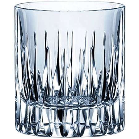 ウイスキーグラス ロックグラス クリスタル 焼酎グラス オシャレ グラス 食洗機可 ギフト 敬老の日 退職祝い 還暦祝い 昇進祝い 280ml 4個セット