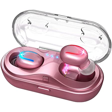 InfoThink【ディズニー 公式】ワイヤレスイヤホン ノイズキャンセリング True Wireless Stereo Bluetooth Earbuds Earphone ディズニー Disney ミニーマウス Minnie Mouse iTWS100-Minnie [並行輸入品]