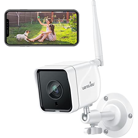 Heim Vision 屋内/屋外用見守りカメラ 2K / 3MP 2個セット ワイヤレス/WiFi ネットワークカメラ 双方向通話 暗視撮影 110度の超広角レンズの搭載 スマホ/PC対応 音声付き録画可能