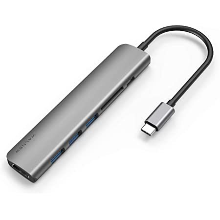USB ハブ 6-in-1 USB Type C ハブ USB3.0 ハブ 高速 HDMIポート 4K対応 USB c ハブ 6ポート PD充電 SD/Micro SDカードリーダー USB 3.0 ハブ 軽量 コンパクト MacBook/MacBook Pro/Air対応