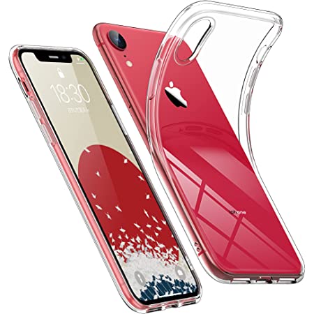 NIMASO ケース iPhone XR 用 軽量 ケース ソフト 全面クリア TPU カバー アイフォン 10r 対応 ワイヤレス充電対応 ベーシック シリーズ NSC21C190