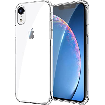 NIMASO ケース iPhone XR 用 軽量 ケース ソフト 全面クリア TPU カバー アイフォン 10r 対応 ワイヤレス充電対応 ベーシック シリーズ NSC21C190