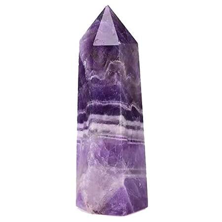 Sairui 1pcナチュラルアメジストクリスタルラブハートシェイプクォーツストーンホームデコレーションオーナメントパープル風水ストーンドロップシップ 天然石 原石 (Color : Purple)