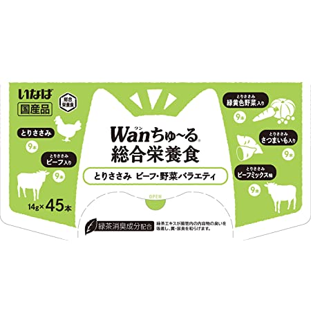 【Amazon.co.jp限定】 いなば ドッグフード 糖質フリーちゅ～ぶ とりささみ チーズ入り 80g×6個セット 80グラム (x 6)