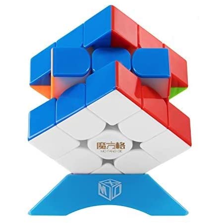 DaYan TengYun 3×3 V1M Magnetic Magic Cube 大雁 魔方 【磁石内蔵】 立体パズル 競技専用 ポップ防止 高級者向け 収蔵版 プレゼント 「対象年齢：６歳以上​」 (マルチカラーTengYun V1M)