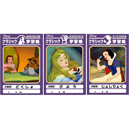 アイアップ 日本製 ディズニー プリンセス ノート 3種セット B5サイズ 白無地