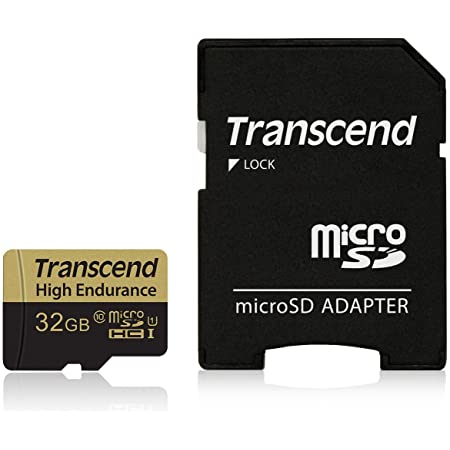 トランセンドジャパン 高耐久 microSDカード 32GB UHS-I U1 Class10 ドライブレコーダー セキュリティカメラ用 SDカード変換アダプタ付 TS32GUSD350V