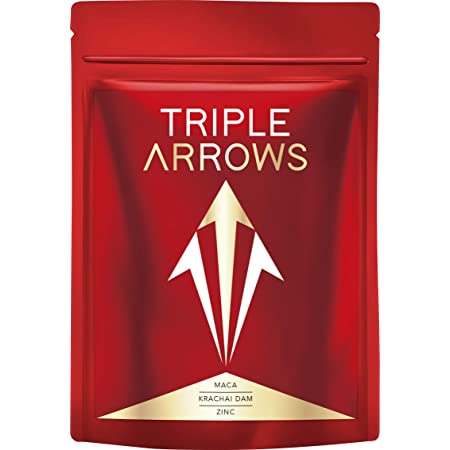 TRIPLE ARROWS 栄養機能食品 マカ21,000mg 亜鉛酵母4,200mg クラチャイダム4,800mg 厳選成分11種 30日分 (日本製)