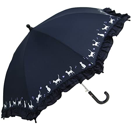 子供用 晴雨兼用日傘 UVカット 4段フリル 身長140cmくらいまでのお子様に最適 （55cm,ピンク)
