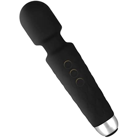 Heylife【2021進化版】コードレス USB充電式 電動 防水 強力 静音 小型 シリコン製 ブラック