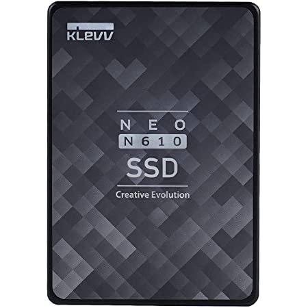 エッセンコアクレブ KLEVV SSD 512GB SATA3 6Gb/s 2.5インチ 7mm NAND採用 DRAMキャッシュ搭載 5年保証 NEO N610 K512GSSDS3-N61EC