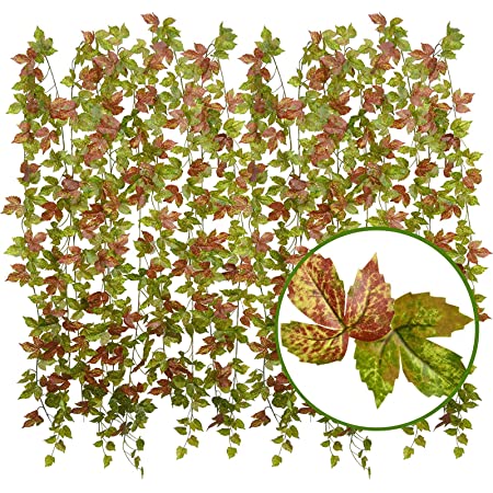 造花 観葉植物 壁掛け インテリア アレンジ ワイヤープランツ CT触媒 フェイクグリーン 紅葉 もみじ 秋