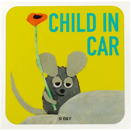 レオレオニ CAR ステッカー フレデリック 反射タイプ (CHILD IN CAR)