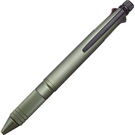 素掘り名入れ ボールペン ジェットストリーム4&1 Metal 0.5mm 多機能ペン 三菱鉛筆 彫刻 ダークグリーン
