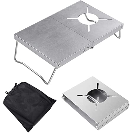遮熱テーブル ST-310 キャンプテーブル 遮熱板 SOTO ST-310/CB-JCB アルミ合金 テーブル 一台多役 折り畳み 軽量 ソロキャンプ 専用 収納袋付き ブラック