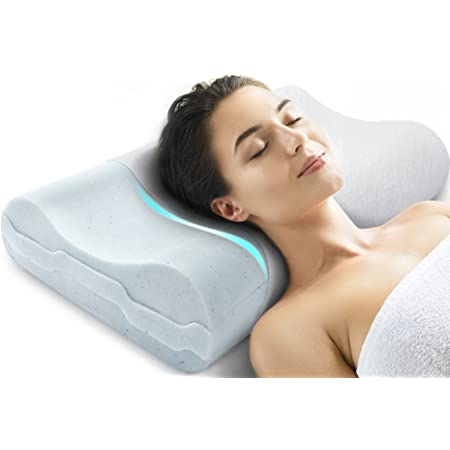 BedStory 枕 低反発枕 二段階高さ 通気性抜群 頭・頚・肩をやさしく支える 快眠枕 洗えるカバー 抗菌 防臭 防ダニ 安眠 まくら いびき防止 一個入り