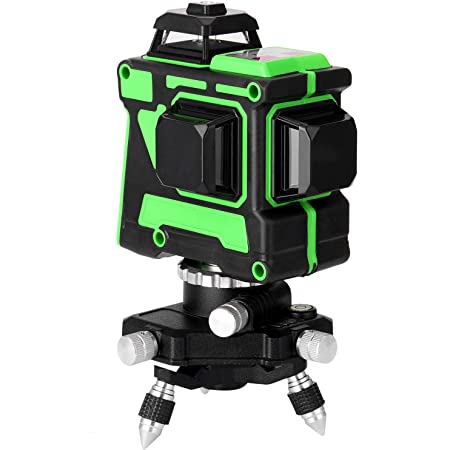 レーザー墨出し器 水平器 360°照射レーザーレベル 緑色ミニ3D 自動補正高輝度 省エネ 連続使用 ミニ型 持ち運び便利 操作簡単 (Color : 青い)