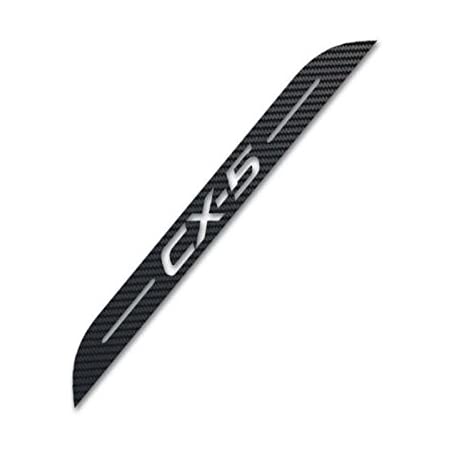 に適用する マツダCX5 KFシリーズ 2017 2018 2019 2020 2021 CX-5 リアウィンドウガラス装飾エアアウトレットカーステッカーアクセサリーに適しています (黑色)