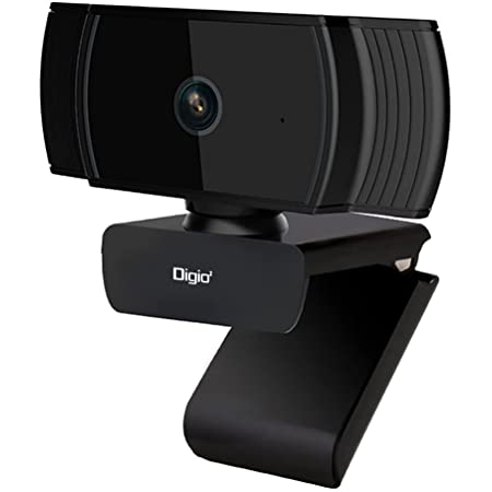 ナカバヤシ Digio2 USB Webカメラ オートフォーカス 200万画素 1920×1080 フルHD対応 CMOSセンサー マイク内蔵 ケーブル2m ブラック Z8814
