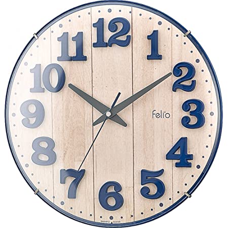掛け時計 アイコン 壁掛け時計 連続秒針 ウォール クロック イーブイ フレンズ 当店オリジナルロゴ入りフック 2点セット（時計、フック）