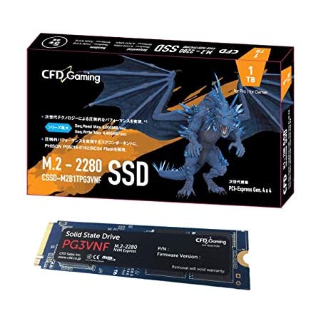 CORSAIR M.2 SSD 2021モデル MP400 シリーズ 1TB CSSD-F1000GBMP400R2 (NVMe PCIe M.2 SSD)