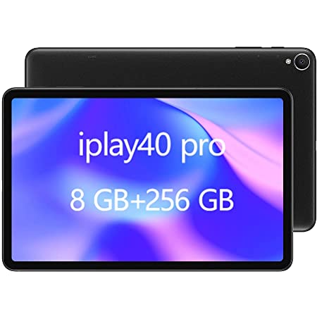 ALLDOCUBE iPlay40Pro タブレット PC,10.4 インチ 2K FHD IPS ディスプレイ,Android11,8GB RAM/256GB ROM (最大2TBの拡張),8コアCPU,4G LTE SIM タブレットPC,2.4G/5G WiFi,GMS認証 (black)