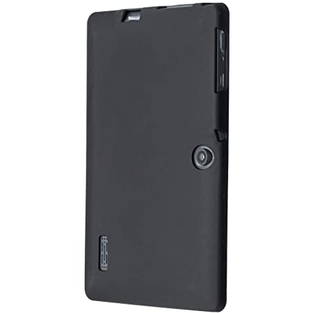 [MIWA CASES] Dragon Touch タブレット 7インチ ケース カバー TPU ソフト 軽量 背面 ケース シェルジャケット Y88X PRO 互換性あり (ブラック, Dragon Touch タブレット 7インチ Y88X PRO)