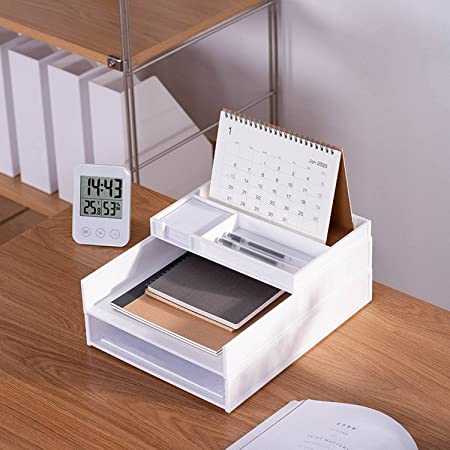 レターケース a4 書類ケース 小物整理収納 デスクトレー 収納ケース ファイルフォルダー オフィス収納 ドキュメント収納 積み重ね可能 縦型 白