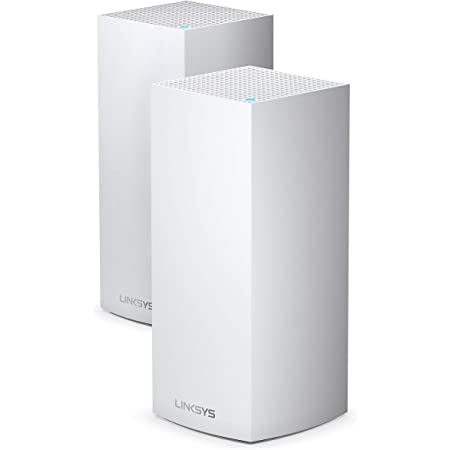 LINKSYS Wi-Fi 6 メッシュ無線LAN ルーター 11ax / 11ac Velop AX4200 トライバンド 2個パック 2402 + 1201 + 574 Mbps. MX8400-JP-A