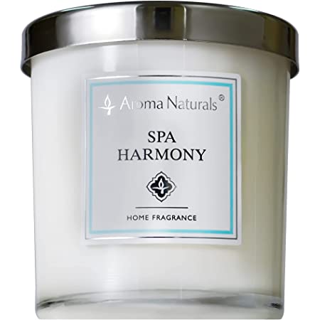 【Amazon限定ブランド】Aroma Naturals アロマ ナチュラルズ モダン系 アロマキャンドル 35時間 (Spa Harmony)